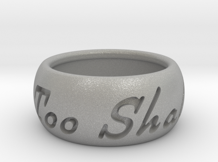 This Too Shall Pass ring size 6.5 3d printed