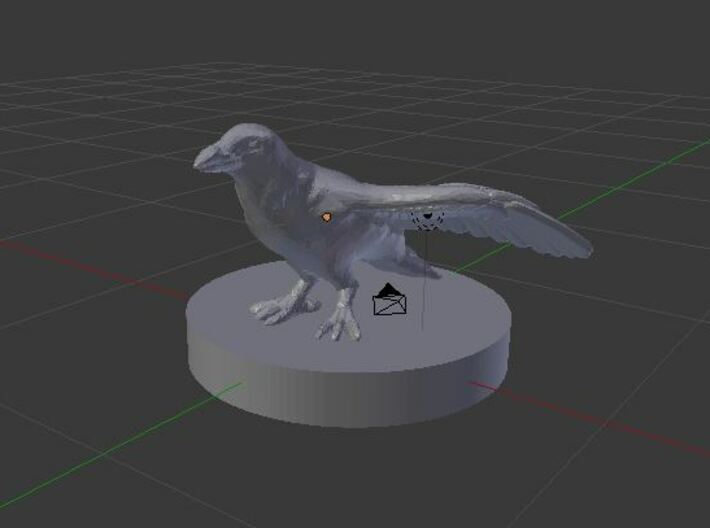 Raven 3d printed
