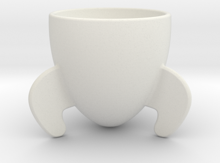 Rocket Espresso Cup 3d printed 