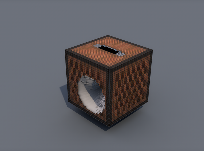 Minecraft Amplifier 3d printed 