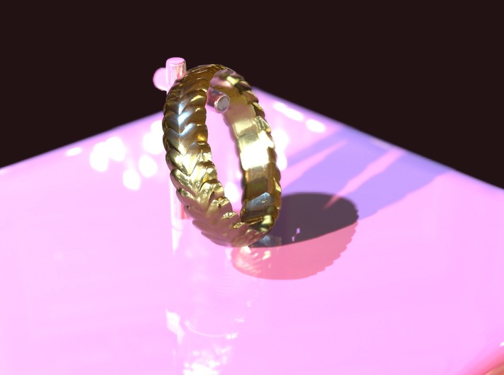 Hearts ring 15 mm 3d printed