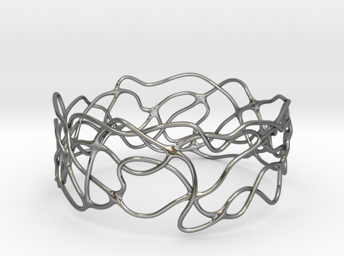 Bracelet 'Wave Length' 3d printed