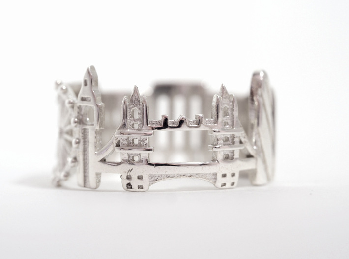 London Cityscape - Skyline Ring 3d printed 