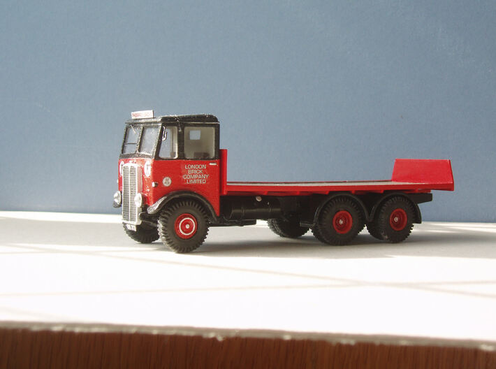 1:43 AEC c 1934 Mammoth Major  Cab & 6Whl Chassis 3d printed 