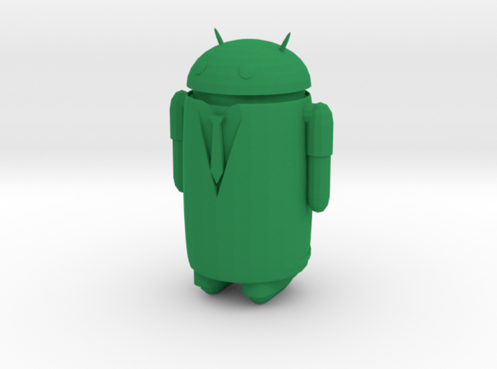 Android businessman 3d printed