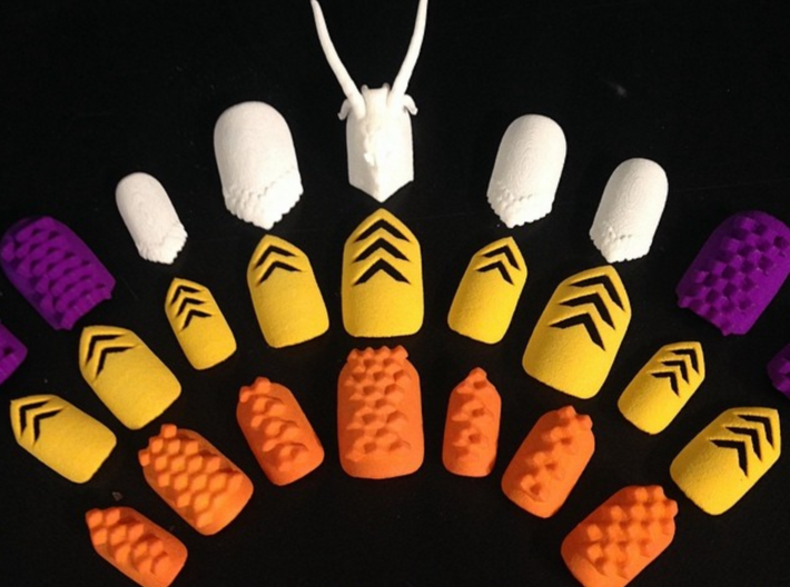 Cube Nails (Size 3) 3d printed 