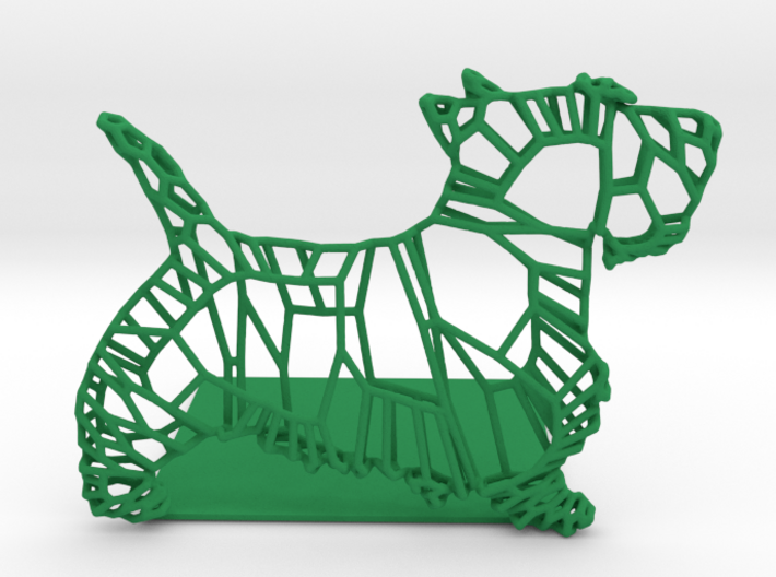 Bookend "Terrier" 3d printed 