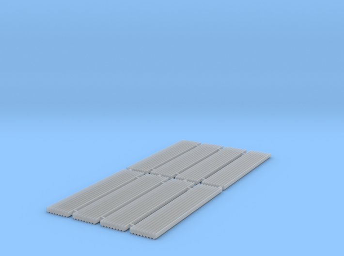 Corrugated Iron Sheets 1/152 N scale 3d printed