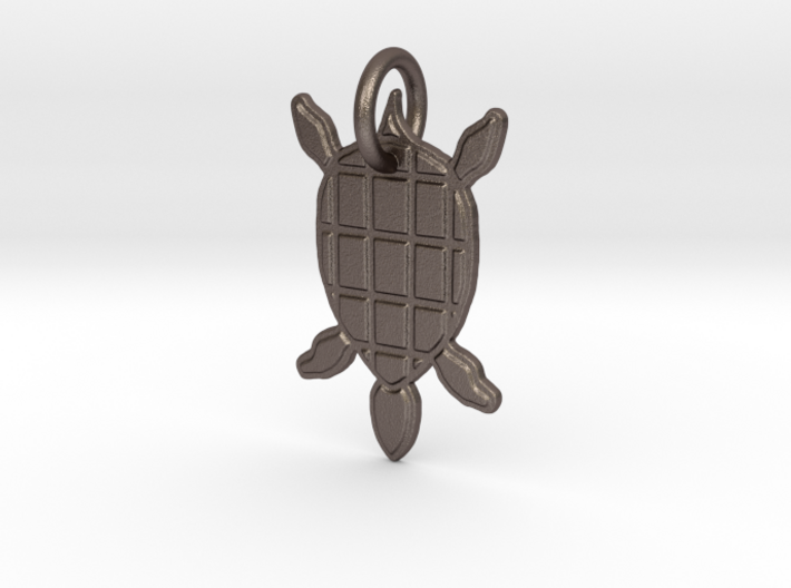 Turtle Pendant 3d printed