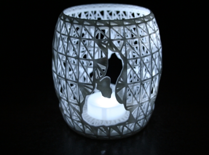 3D Printed Block Island Tea Light 3d printed 