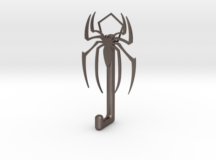 Spiderman Logo hook 3d printed
