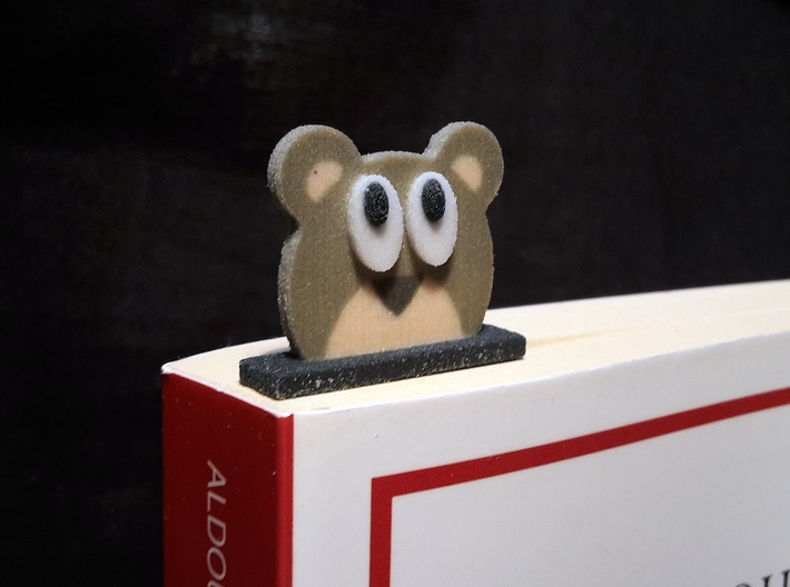 bookmark - S91 - thinking! 3d printed