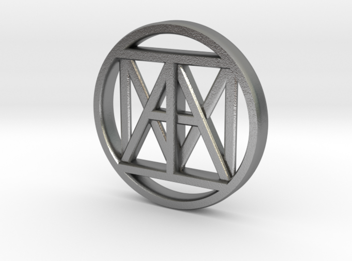 United IAM 38mm Coin 3d printed