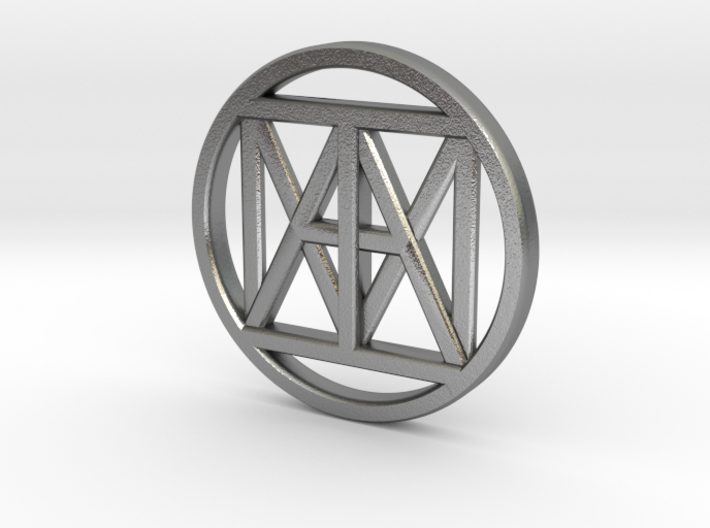 United I AM 30mm Coin 3d printed