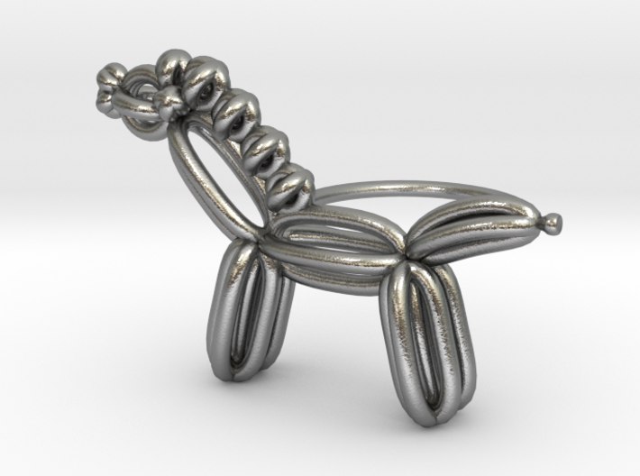 Balloon Horse Ring size 2 3d printed