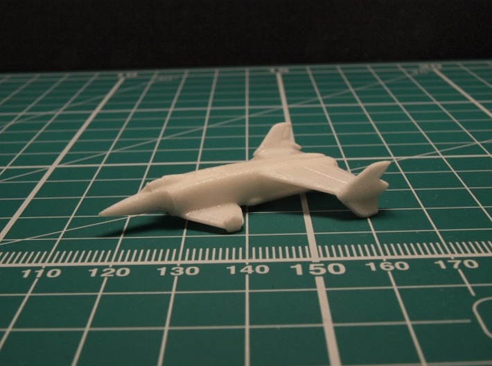 Rockwell XFV-12A (In Flight) 1/285 6mm 3d printed surface treated with acrylic nail polish