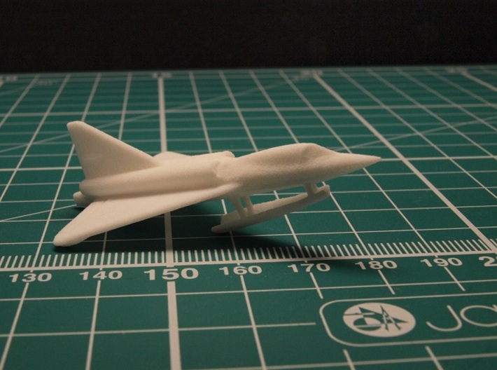 Convair F2Y Sea Dart 6mm 1/285 (3 seaplanes set) 3d printed 