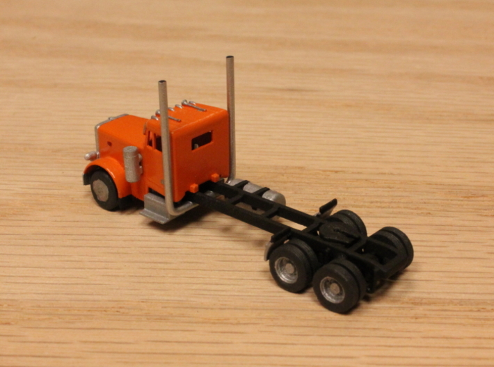 1:160 N Scale Peterbilt 379 Tractor w/ 20.5' WB 3d printed 