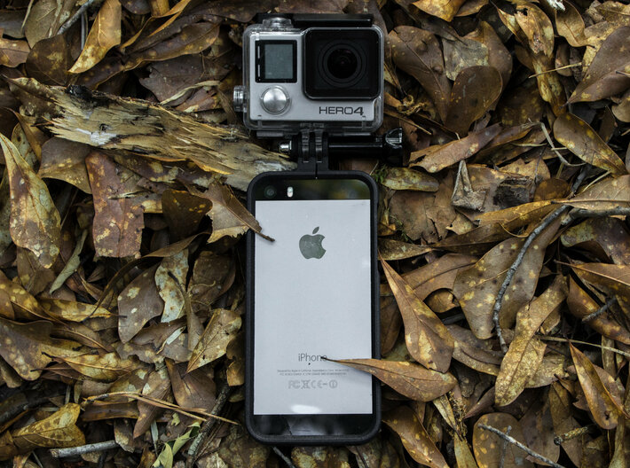 M1X Pro GoPro case for iPhone 5 &amp; 5s 3d printed