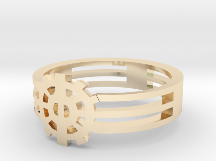 [The 100] Heda Forehead Piece Ring (US Size 6) 3d printed