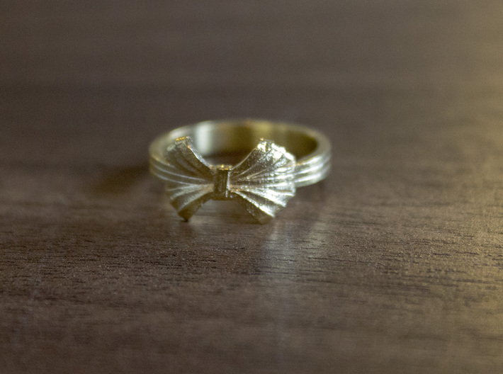 The Elegant Ring 3d printed 