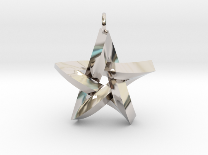 Impossible Star Pendant 3d printed