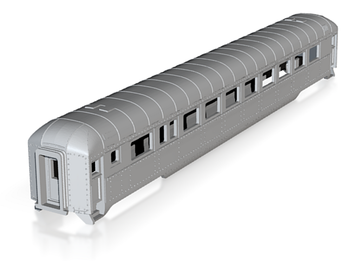 N scale DRGW streamstyled coach 3d printed