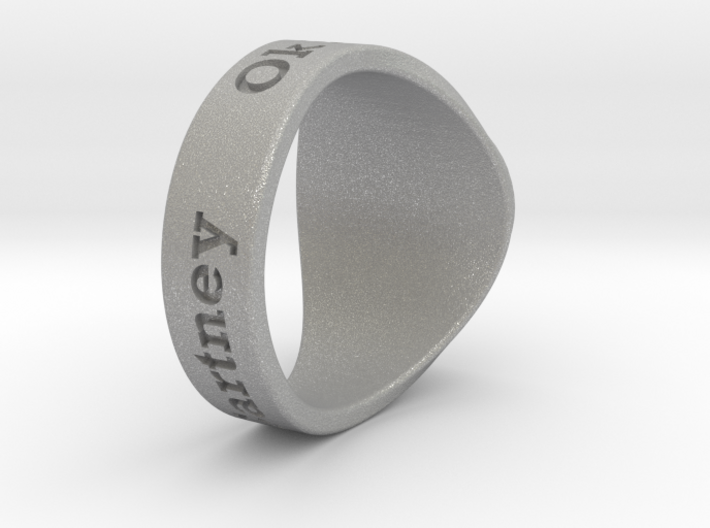 Muperball Bal McCartney Ring S9 3d printed