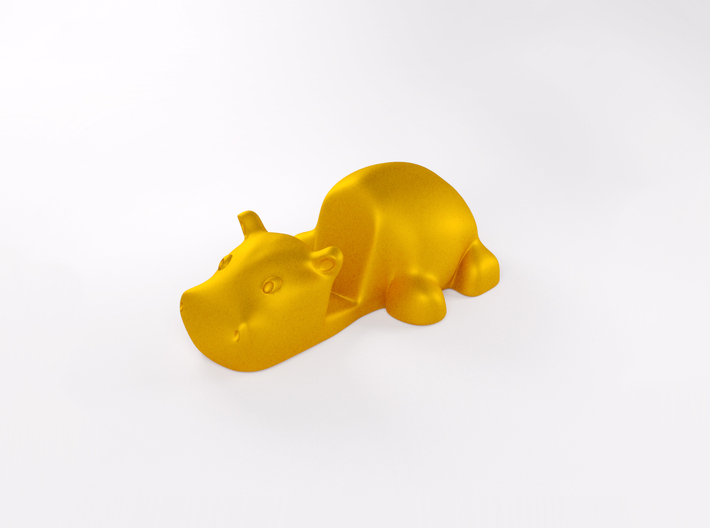 Keychain Hippo / stmarphone Stand 3d printed 