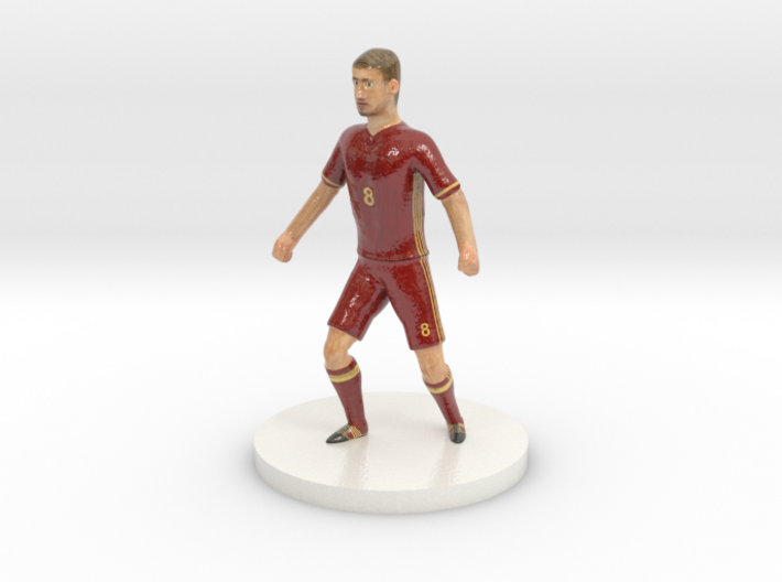 Russian Football Player 3d printed