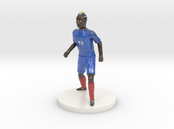 French Football Player 3d printed