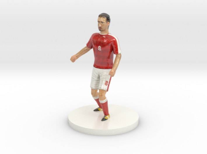 Swiss Football Player 3d printed