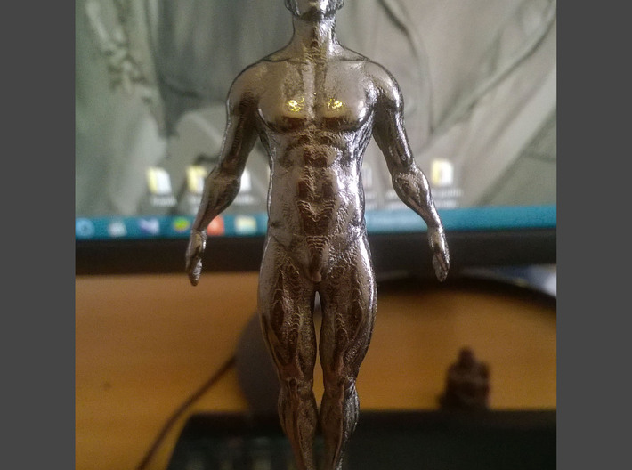 Hanging Man Pendant 3 inch height 3d printed