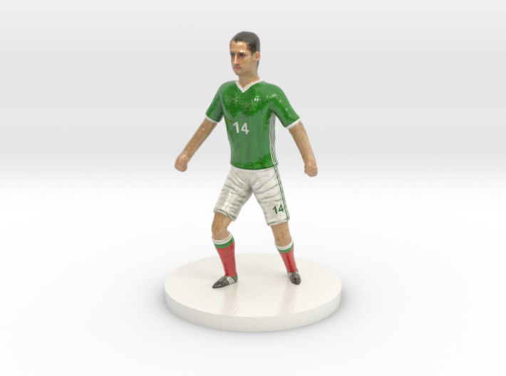 Mexican Football Player 3d printed