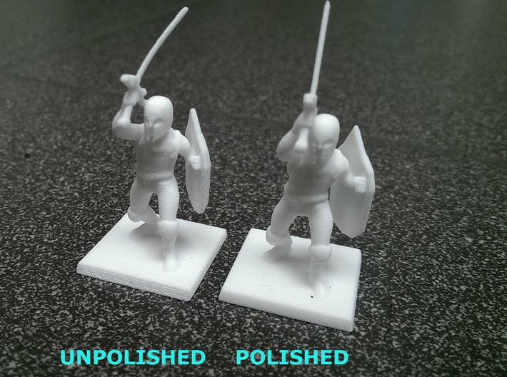 Pathfinder / D&amp;D Knight / Paladin miniature 3d printed
