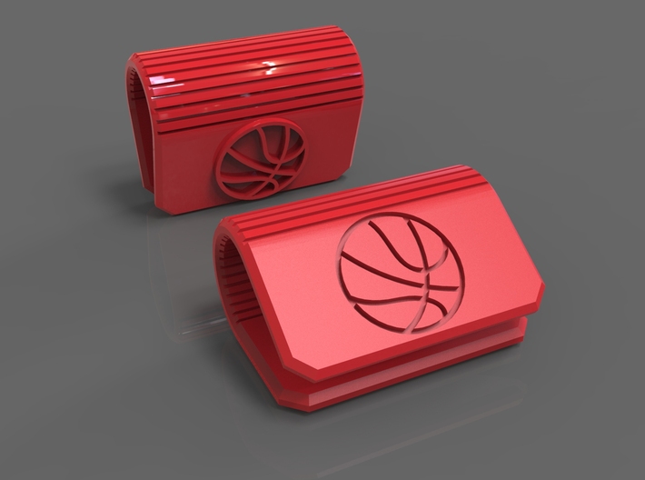 Webcam Cover Basketball Edition - Laptop Privacy 3d printed Basketball Webcam Security Cover