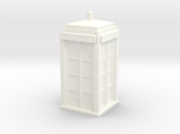 The Physician's Blue Box in 1/32 scale (complete) 3d printed 