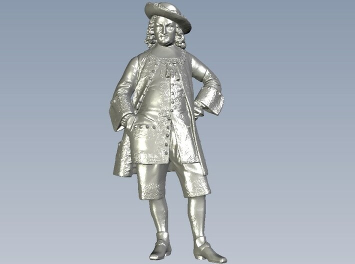 1/15 scale French provost 18th Century figure 3d printed 