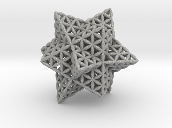 Stellated Flower of Life Vector Equilibrium 2.3&quot; 3d printed