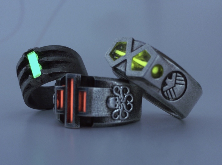 Hydra 9½-10 3d printed With glowing tritium vials installed.