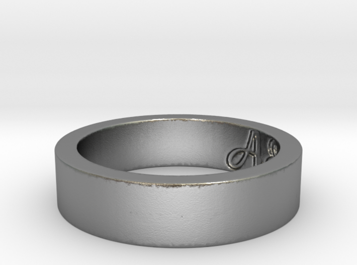 New ring of A&amp;A Ring Size 6 3d printed
