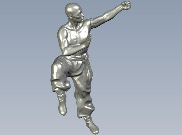 1/15 scale Shaolin Kung Fu monk figure A 3d printed 