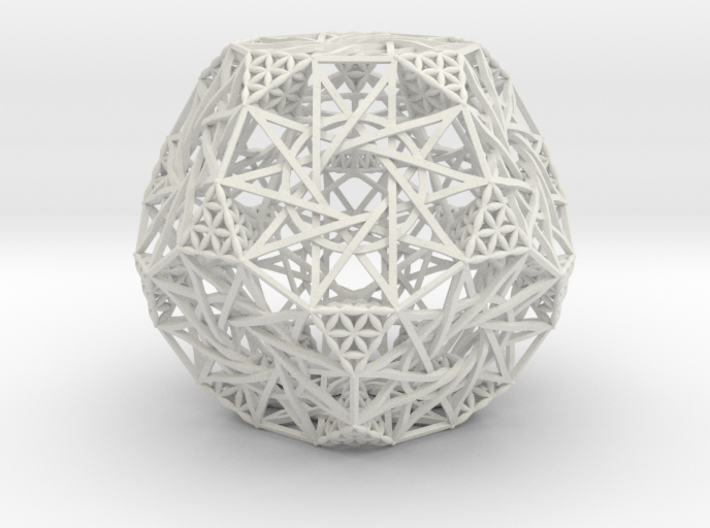 Truncated Hyper-Dodecahedron 4.2&quot; 3d printed
