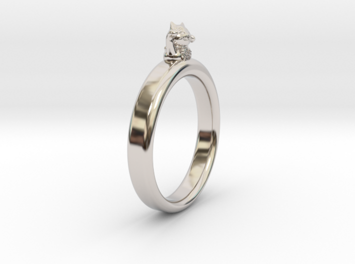0.736 inch/18.69 mm Cat Ring 3d printed