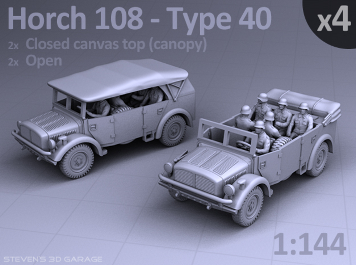 HORCH 108 40 - (4pack) 3d printed