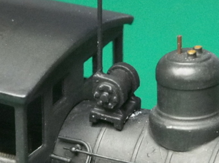 HO scale Turbo Generator for steam locos x6 3d printed Fitted to one of my converted locos.