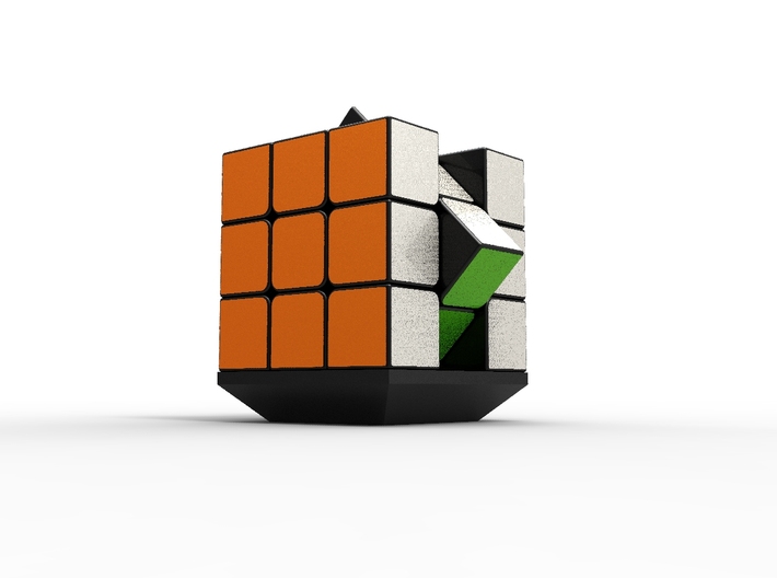 Rubiks Cube Stand v1  3d printed 