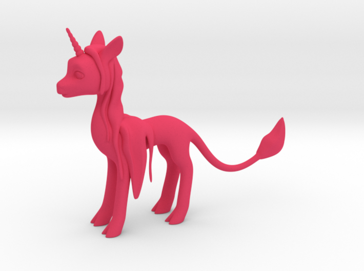 Unicorn Figure 3d printed