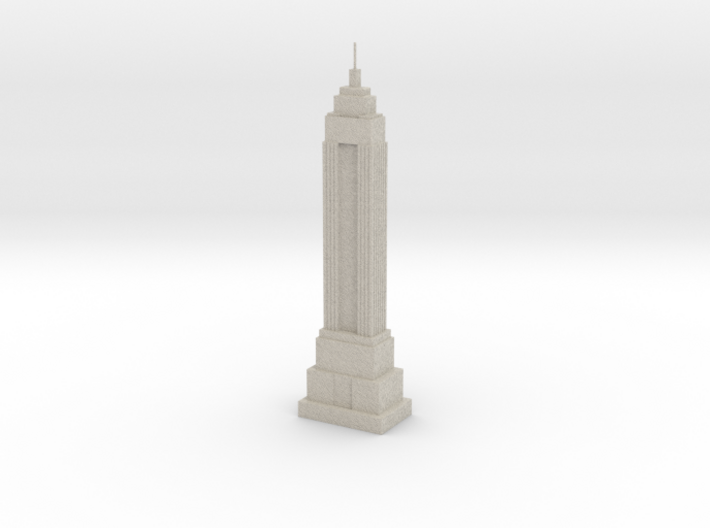 Empire State Building Model (1/2000) 3d printed