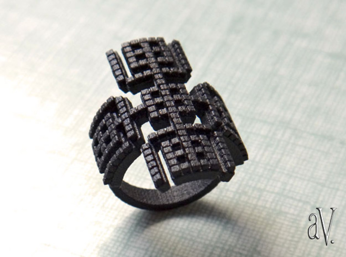 Lith Arms Ring 3d printed 